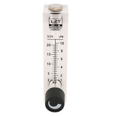 LZT Serisi Akrilik Sıvı Cam Boru Rotametre Su Akışı Ölçer, Endüstriyel